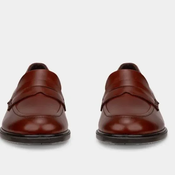 ECCO Leather Loafer SIZE 8.5 - Picture 4 of 12